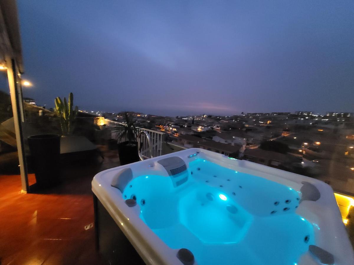 Casa Bonita Beautiful Panorama & Private Jacuzzi Apartment Arguineguin Exterior photo